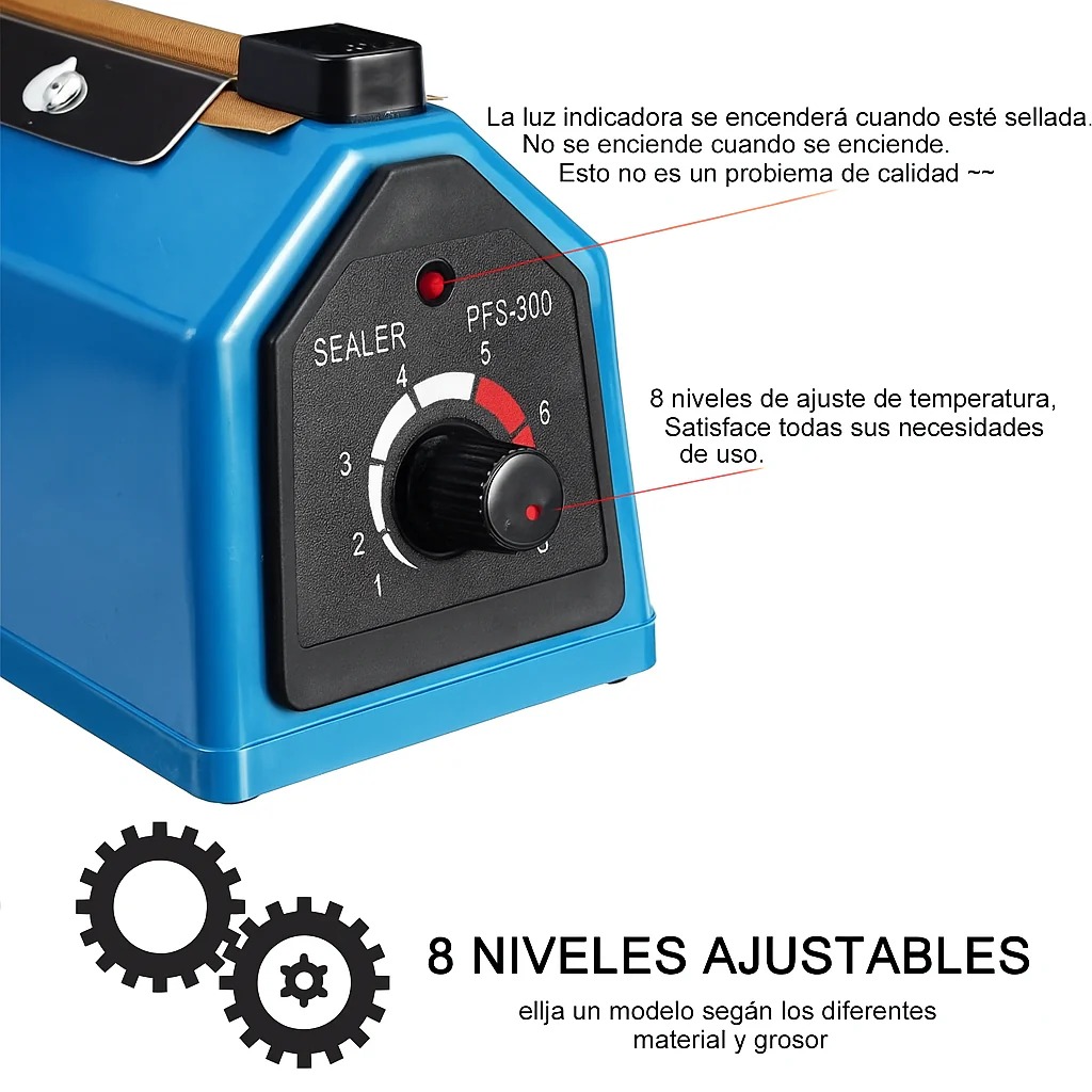 Miniatura 3 de Maquina Selladora De Bolsas  100mm